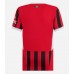 Echipament fotbal AC Milan Tricou Acasa 2024-25 pentru femei maneca scurta